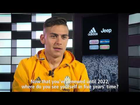 Dybala renews Juventus contract until 2022 ENGLISH SUBTITLED interview by Juventus