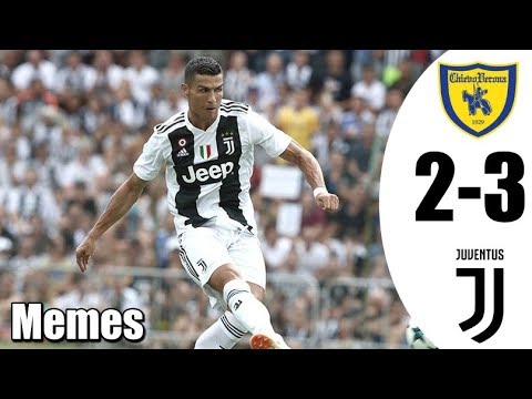 CHIEVO VS JUVENTUS 2-3 MEMES DEL RESUMEN | DEBUT DE CRISTIANO RONALDO EN LIGA