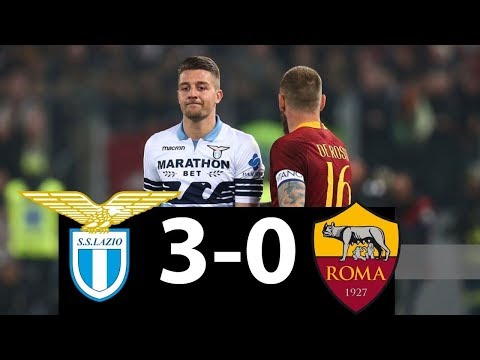 Lazio 3 – 0 AS Roma  All Goals & Extended Highligts   FULL MATCH  3/februari/2019