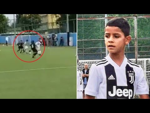 Cristiano Ronaldo Jr ⚫  Juventus – Crazy 4 Goals & Skills 2018 | HD