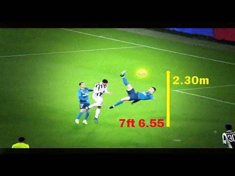 Juventus vs Real Madrid Ronaldo's overhead kick & Bicycle kick of Cristiano Ronaldo 03-04-2018