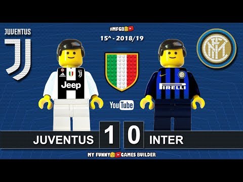 Juventus vs Inter 1-0 • Serie A 2018/19 • Sintesi 07/12/18 • All Goal Highlights Lego Football