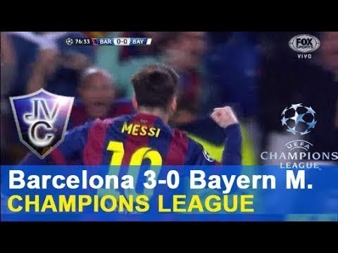 (Relato Mariano Closs)Barcelona 3-0 Bayern Munich