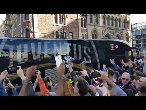 Champions League final 2017 juventus team arrived