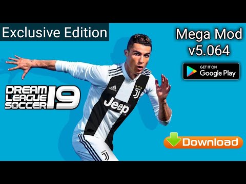 Dream League Soccer 19 v5.064 Ronaldo Juventus Edition Mod (All players power 100)