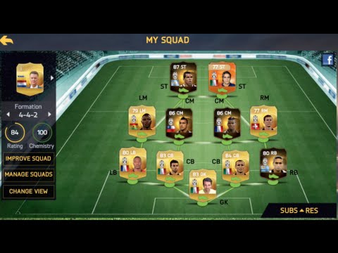 MOTM MATRI !?!? Fifa 15 (IOS) Juventus Squad Builder