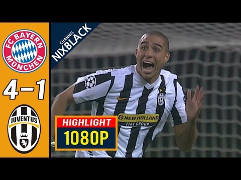 Bayern Munich 4-1 Juventus 2010 CL All goals & Highlights FHD/1080P