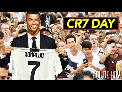 Locura total, así fue el primer día de Cristiano en la Juve I CR7 le canta a la Juventus