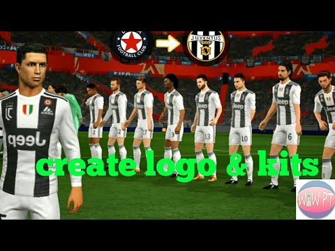 How to Create Juventus Team Kits & Logo – Dream League Soccer 2018