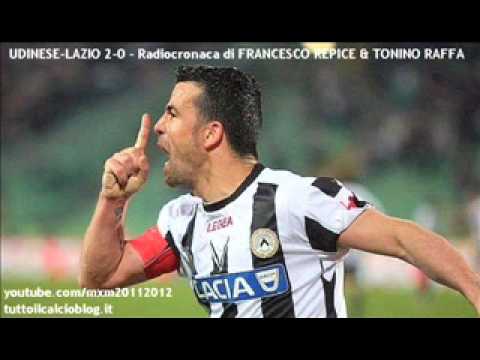 UDINESE-LAZIO 2-0 – Radiocronaca di Francesco Repice & Tonino Raffa (29/4/2012) da Radiouno RAI