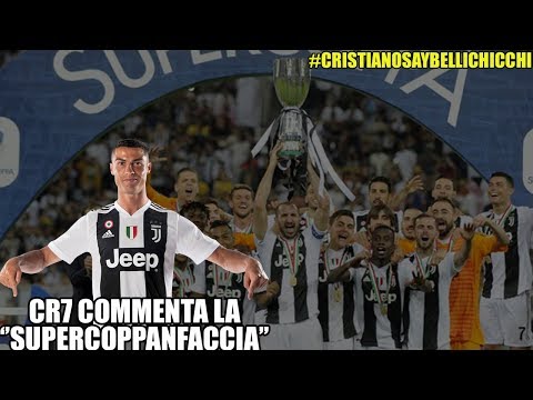 RONALDO E RONALDO JUNIOR COMMENTANO LA SUPERCOPPA | #CRISTIANOSAYBELLICHICCHI |