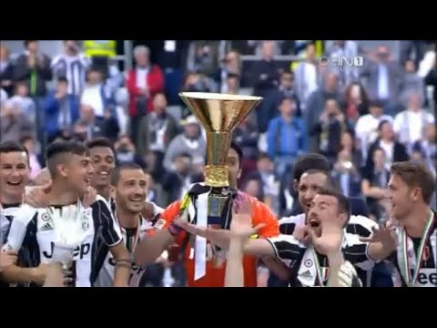 Juventus Serie A 2015 -16 Winners – Celebration 34 Scudetto 2016 #HI5TORY #ForzaJuve
