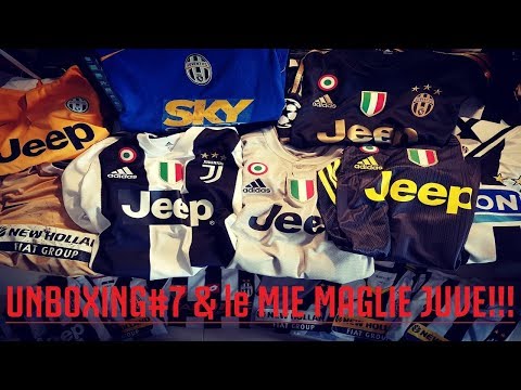 INCREDIBILE!!! VOGLIO BENE alla JUVENTUS!!! || UNBOXING#7 & le MIE MAGLIE della JUVE!!!