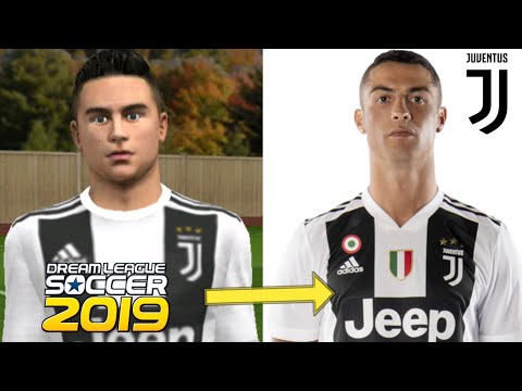 Face Comprasion : Dream League Soccer 2019 Juventus Players Vs Real Life || 4K