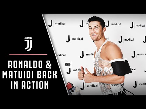 RONALDO AND MATUIDI | Return for Juventus pre-season training!