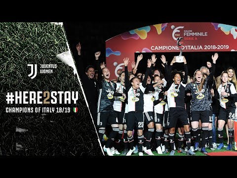 #HERE2STAY | Juventus Women awarded 2018/19 Scudetto at Allianz Stadium