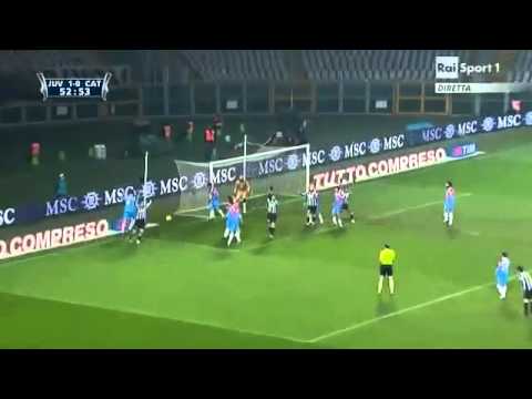 'Coppa Italia' Juventus Catania 2 0 130111 Highlights Rai.avi