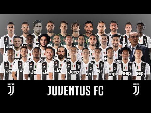 Juventus FC Squad Pre-season 2019/20