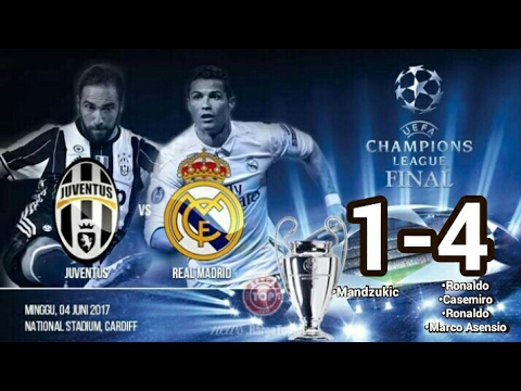 Juventus vs Real Madrid 1-4 Final Liga Champion • Final Champion Edition