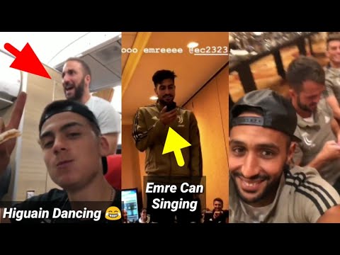 Juventus Players Dancing & Singing ft Dybala, Higuain, Matuidi & Co – Funny Moments
