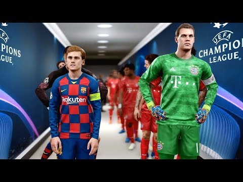 Barcelona vs Bayern Munich – Potential Lineup 2019/20 ft Neymar ,Sane ,Griezmann