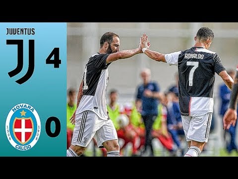 Highlight Juventus Vs Novara 4-0 | All Goals Juventus Vs Novara 2019