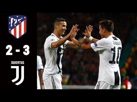 Atletico Madrid vs Juventus 2-3 – Goles All Goals Highlights Resumen (Last Matches) – 2019 HD