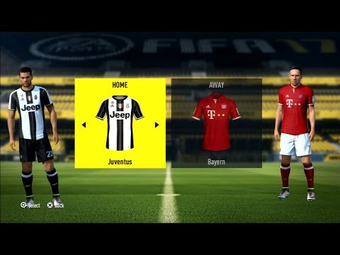 FIFA 17 Demo Juventus vs Bayern Munich Gameplay PS3 HD