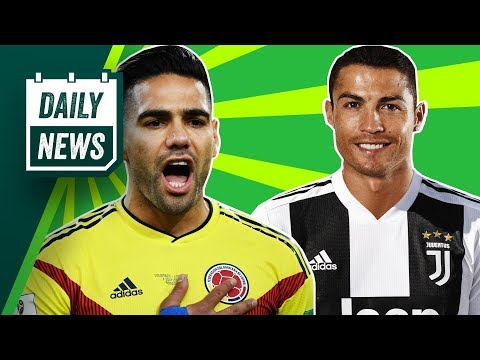 TRANSFERS and WORLD CUP NEWS: Cristiano Ronaldo closer to Juventus + angry Colombians start petition