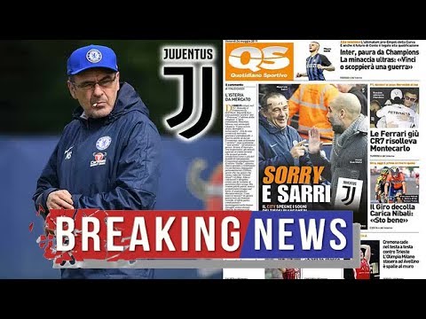 Chelsea news: Juventus 'mission' to get Chelsea manager Maurizio Sarri after Europa League final