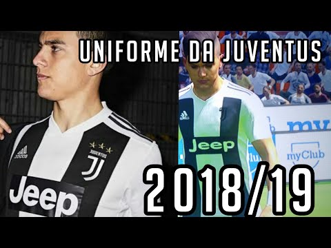 Como criar o Uniforme 2018/19 da juventus, pes2018