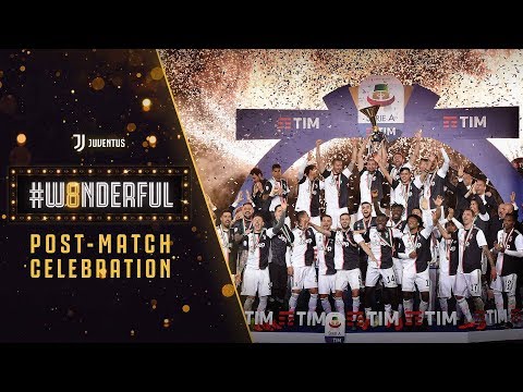 The #W8NDERFUL moment Juventus lifted the Scudetto!