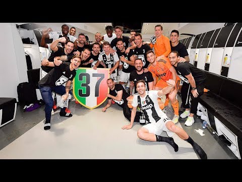 From the pitch to the locker room: Juventus celebrate #W8NDERFUL