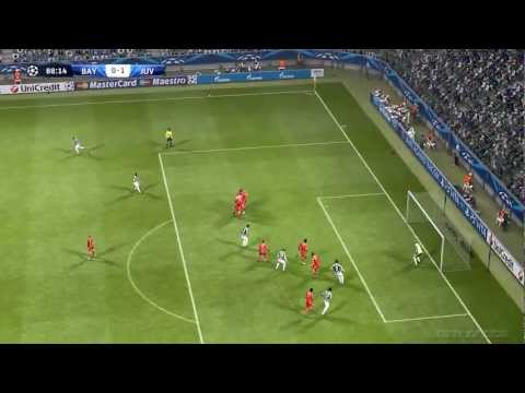 Bayern Munchen vs Juventus 2-0 Highlights 02-04-13 Quarter Finals Champions League | Pes 2013