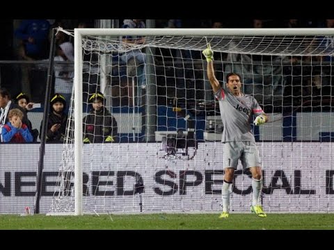 Buffon Confuses Opponent to fail Penalty_Atalanta vs Juventus 0-3  27.9.2014