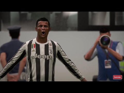 CRISTIANO RONALDO JUVENTUS vs REAL MADRID FIFA 18 GAMEPLAY