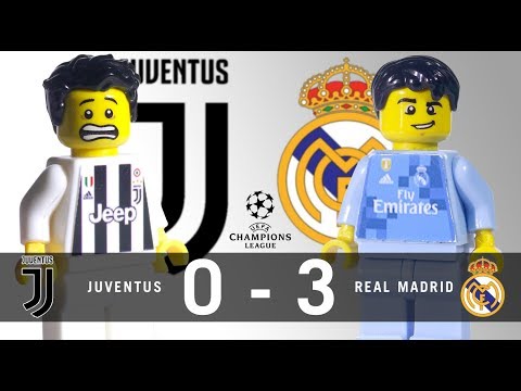 LEGO Juventus 0 – 3 Real Madrid Champions League 2017 / 2018