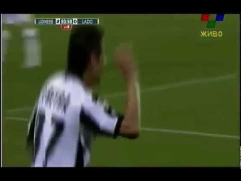 Udinese vs Lazio 2-0 Pereyra strange goal