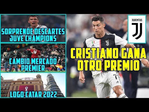 CRISTIANO PREMIADO | SORPRENDENTES DESCARTES JUVE | LOGO CATAR 2022 | CAMBIO MERCADO PREMIER