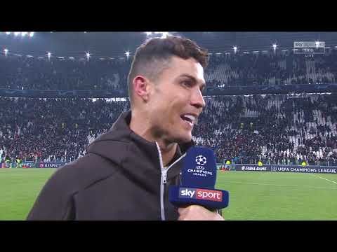 Juventus 3-0 Atletico Madrid – Cristiano Ronaldo Interview after match