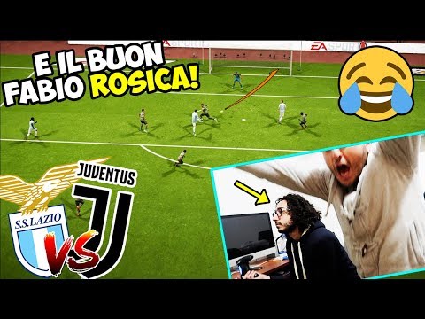 "Non RIESCO a GIOCARE!" E ROSICA MALE ? Lazio-Juventus [Fifa 18 ITA]