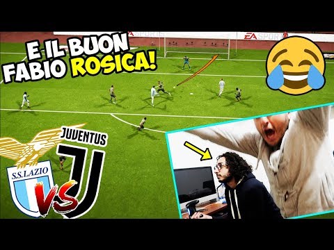 "Non RIESCO a GIOCARE!" E ROSICA MALE ? Lazio-Juventus [Fifa 18 ITA]