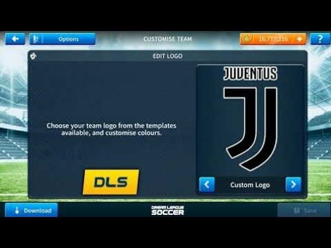 How to import Juventus logo and kits in Dream League soccer 2019