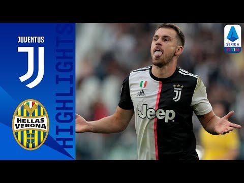 Juventus 2-1 Verona | Ramsey Scores First Goal For Juve! | Serie A