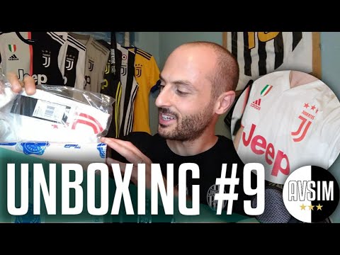 Unboxing away kit Juventus 2019/2020 ||| Avsim Unboxing #9