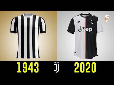 All Juventus Football Kits History 1943 – 2020 ⚽ Juventus Shirts History ⚽ Footchampion