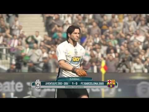 PES 2017 JUVENTUS FC 2003 – 2004 Vs FC BARCELONA 2005 – 2006