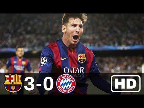 Barcelona vs Bayern Munich 3-0 Highlights – UCL 2014/2015