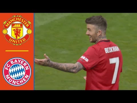 Man United legends vs Bayern Munich legends 5-0 Extended Highlights & All Goals – 2019