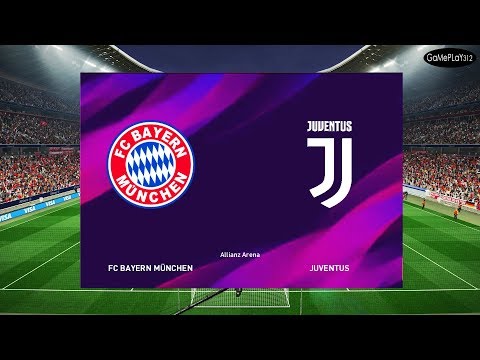 Bayern Munich vs Juventus – Full Match – eFootball PES 2020 Graphic For PES 2019